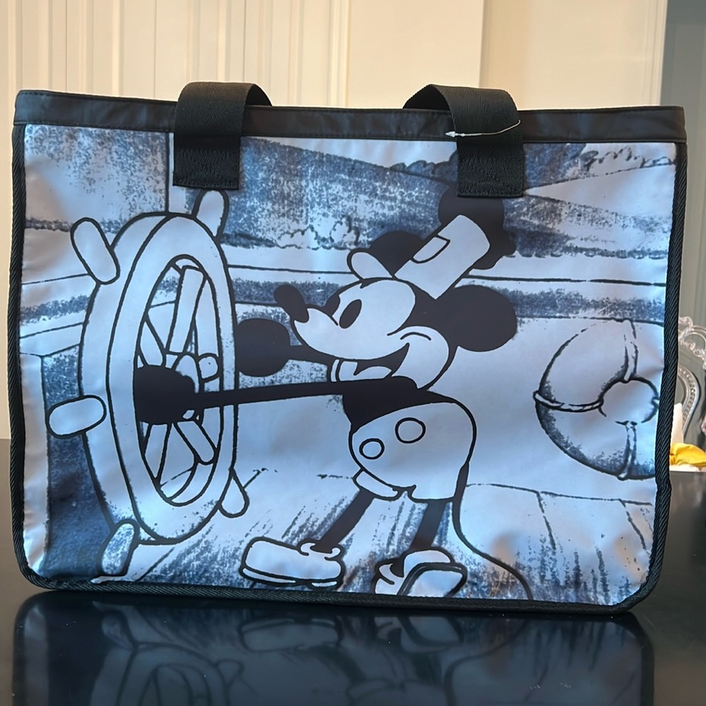 Steamboat Mickey Disney Tote Bag